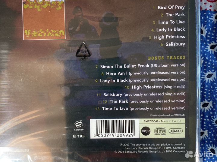 Uriah Heep originals фирменные