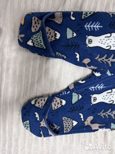 Комбинезон флисовый 74