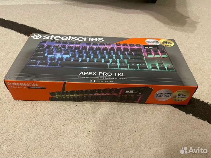 Steelseries apex PRO TKL (2023) игровая клавиатура