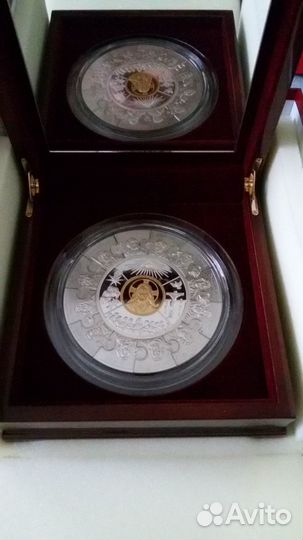 Либерия 12 Апостолов. Серебро 999 пробы