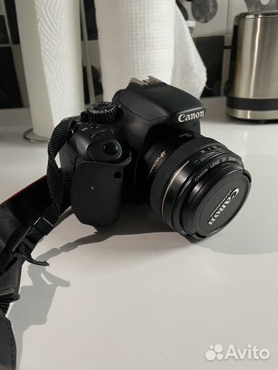 Canon eos 550d + объективы canon