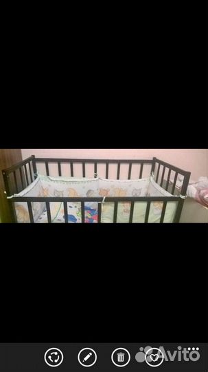 Детская кроватка - полный комплект