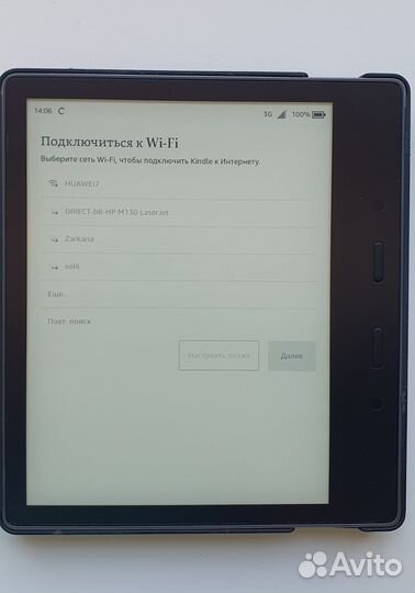 Электронная книга Amazon Kindle Oasis 32 Gb +4G