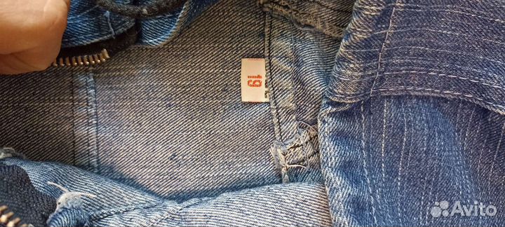 Джинсовая куртка для мальчика