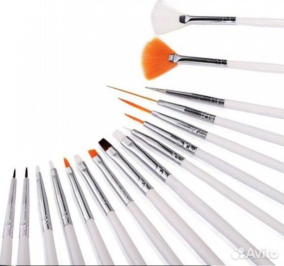 Кисточки для маникюра, дизайна ногтей Новые