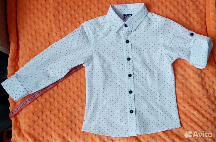 Рубашка на мальчика 104-110см