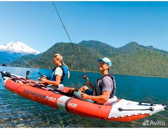 Надувная лодка / байдарка Excursion Intex 68309