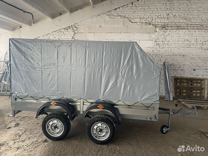 Прицеп сайгак 1,5*3,0 с высоким тентом