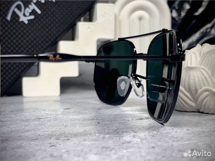 Очки Ray Ban Aviator черные