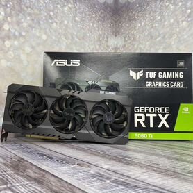 RTX 3060 Ti 8Gb Asus Tuf Gaming OC, Гарантия 3 мес