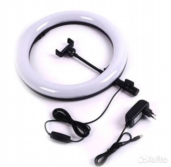 Кольцевая светодиодная лампа 36 см со штативом для профессиональной съемки Ring Fill Light