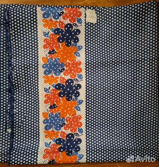 Отрезы ткани СССР ситец/сатин