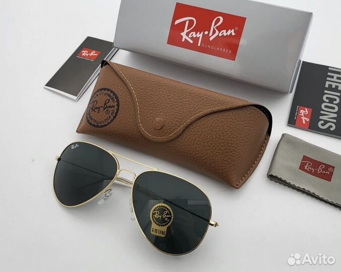 Очки ray ban aviator