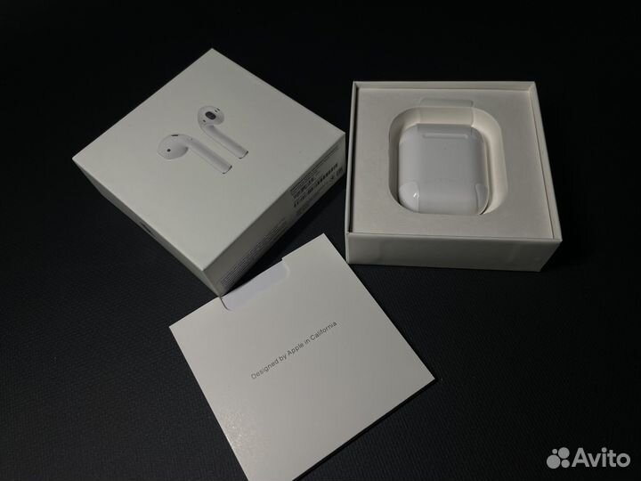 Airpods 2 + Чехол в подарок