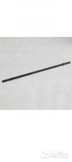 Гриф для штанги диам 30мм дл 130см с зажимами