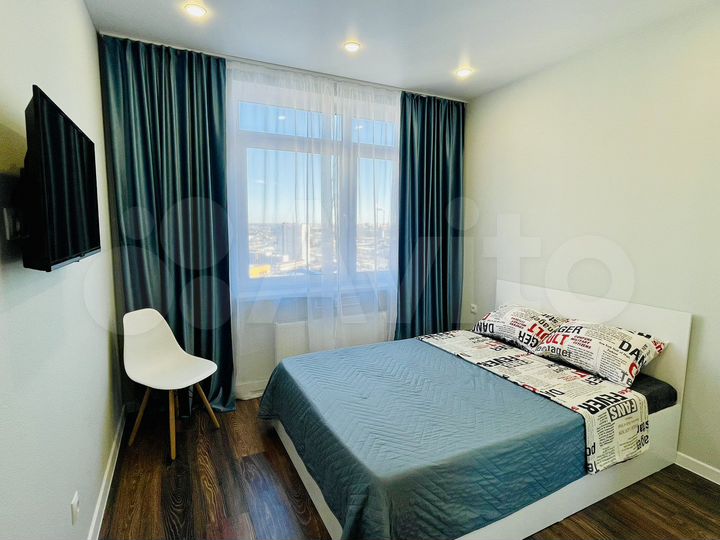 2-к. квартира, 50 м², 22/25 эт.