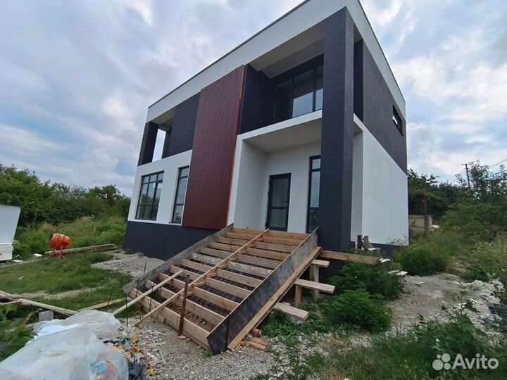 Дом из керамзитобетонных блоков 