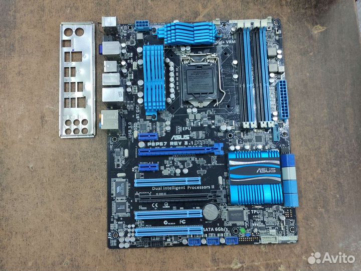Материнская плата 1155 Asus p8p67 rev3.1