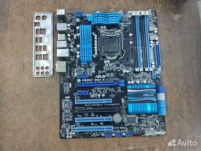 Материнская плата 1155 Asus p8p67 rev3.1