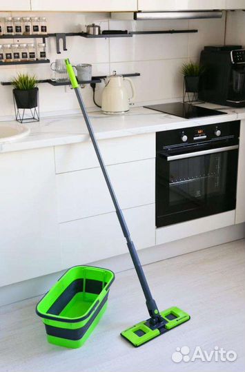 Швабра с ведром и отжимом