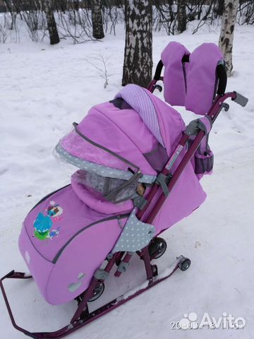 Коляска санки
