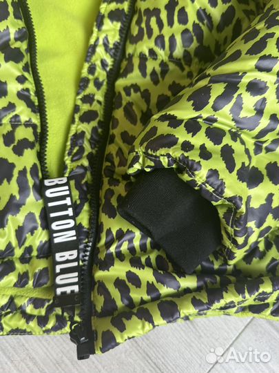 Куртка button blue