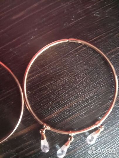 Серьги золото