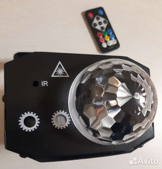 Лазерная светомузыка + RGB Disco