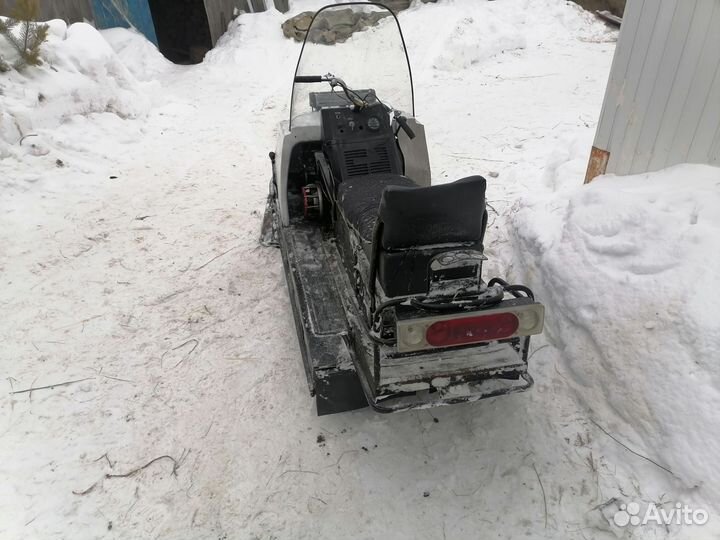 Снегоход буран двух лыжный, с документами