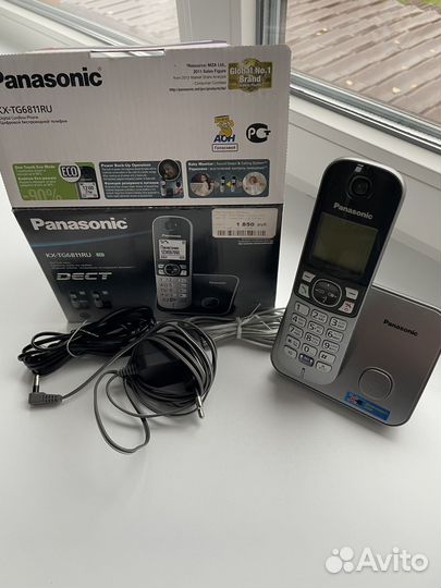 Радиотелефон panasonic KX-TG6811RU
