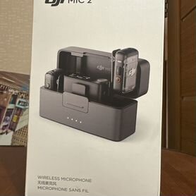 Микрофон dji mic (2tx + 1rx+ charging case)