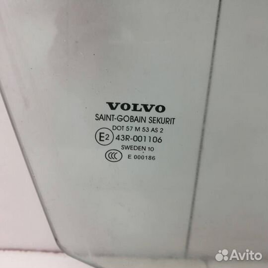 Стекло двери передней правой Volvo XC60 2008-2017