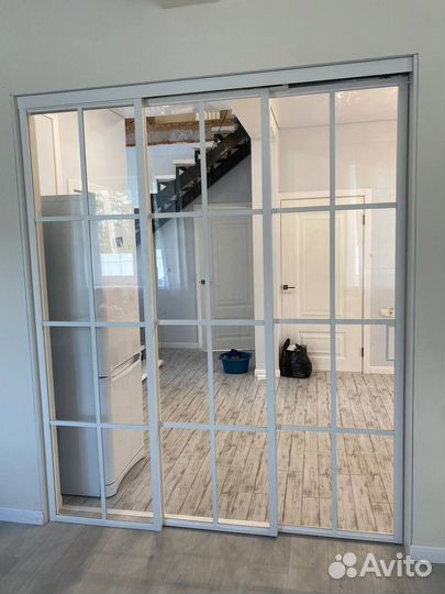 Перегородки раздвижные с установкой