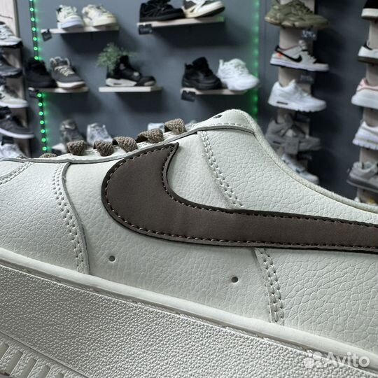 Nike Air Force 1 low white brown (42-45)