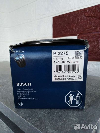 Масляный фильтр Bosh