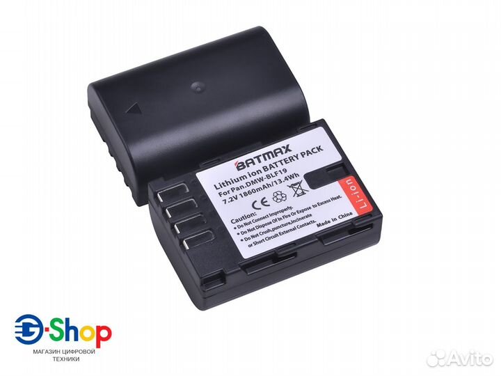 Аккумулятор на Panasonic GH3/GH4/GH5 DMW-BLF19(E)