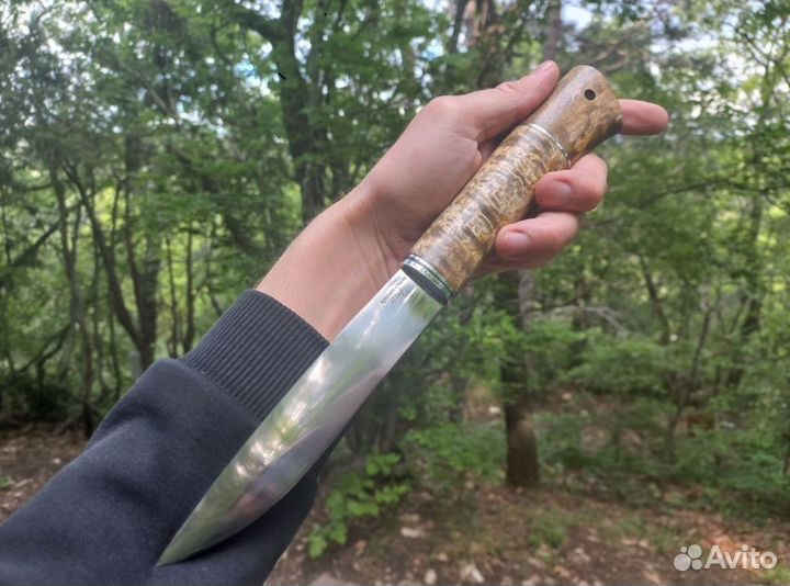 Нож якутский ручной работы