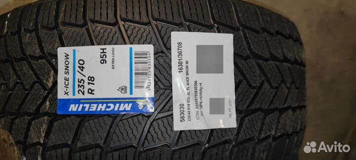 Michelin X-Ice Snow 235/40 R18