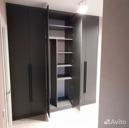 Шкаф на заказ И209 Egger Антрацит серый