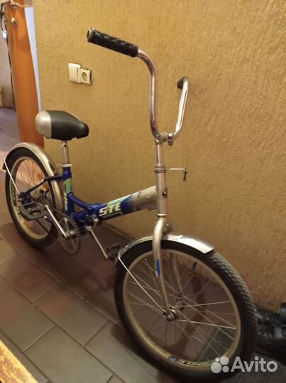 Велосипед stels складной