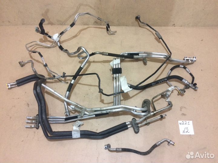 Трубки кондиционера Mercedes W221 4matic 3.5