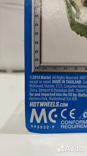 Hot wheels monster jam BKT 2014г Редкий