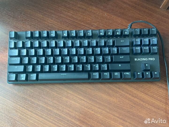 Игровая механическая клавиатура dexp blazing pro