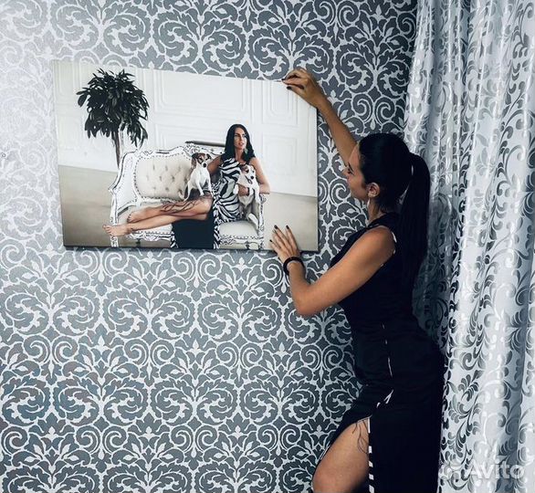 Портрет на холсте