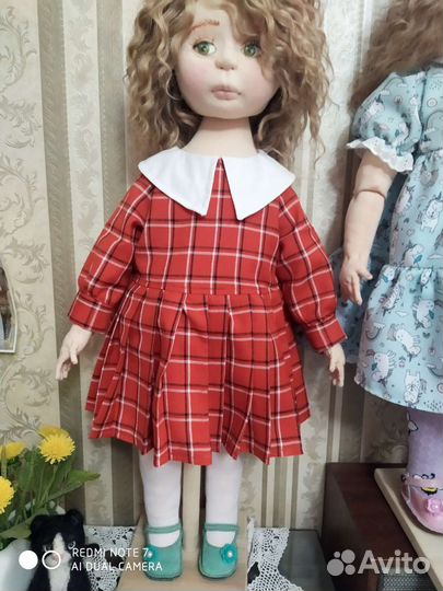 Текстильная интерьерная кукла