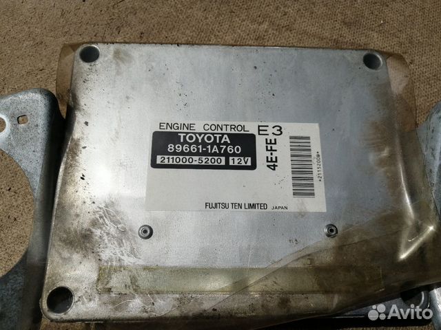 Эбу/блок управления двигателем Toyota 4E-FE