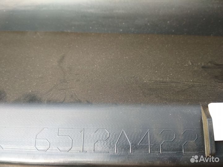 Накладка порога outlander mitsubishi правая