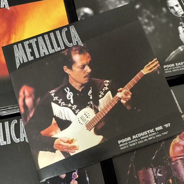 Metallica Poor Acoustic Me '97 CD Live