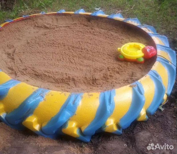 Колесо-песочница