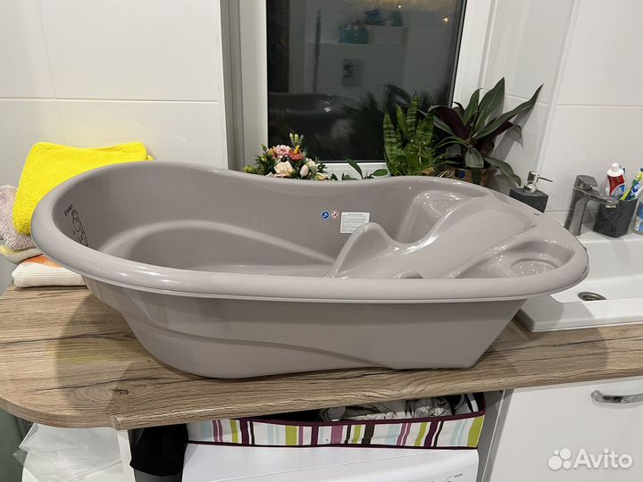 Ванночка для купания с термометром